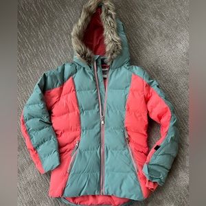 Girls Size 12 Spyder sky jacket